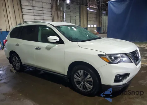 2017 Nissan Pathfinder S z USA, uszkodzony, nr VIN 5N1DR2MM4HC619366